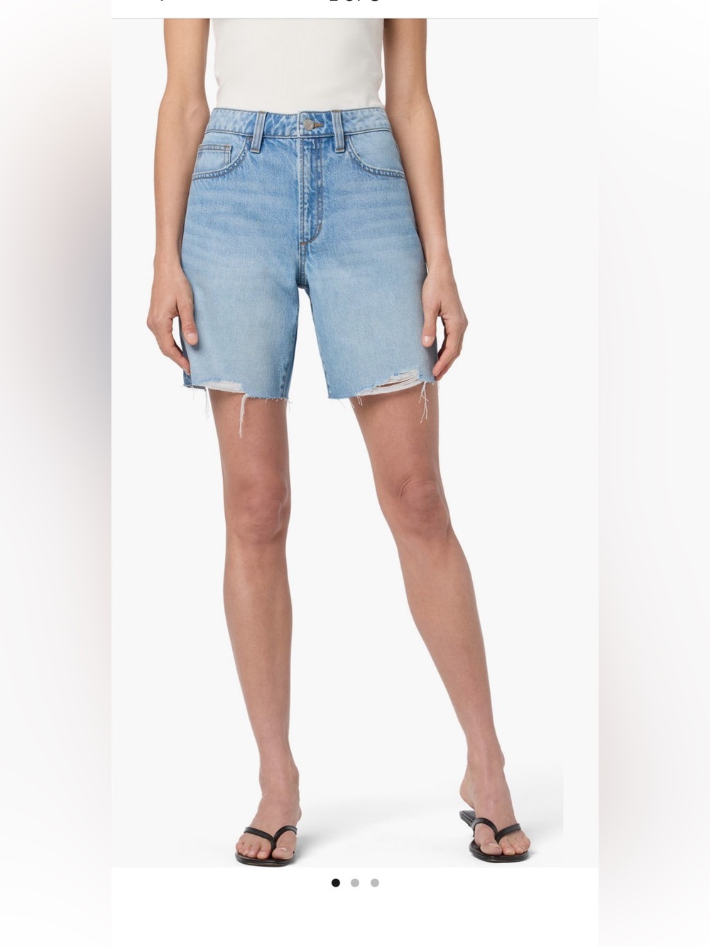 Joe's Demin Jean Bermuda Shorts Women’s size 30 NWT